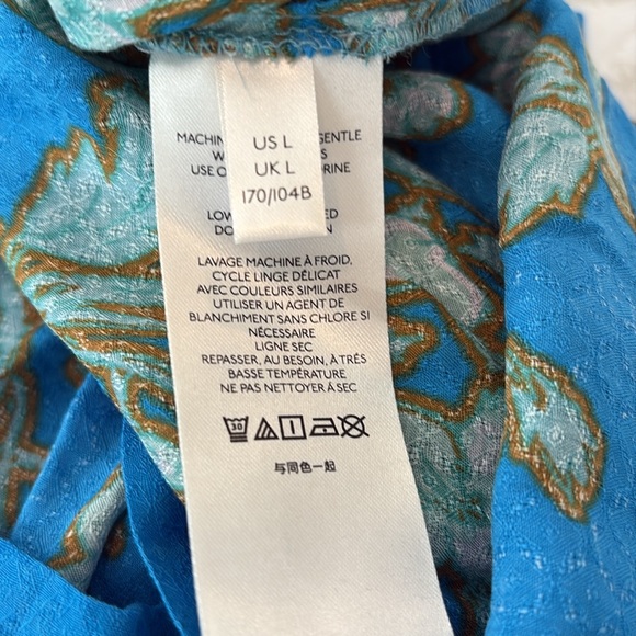 NWT FREE PEOPLE Hanalei Bay Cottagecore Boho Maxi Dress Size Large - Picture 13 of 14